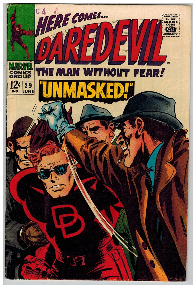 daredevil 29 vg-f june 1967